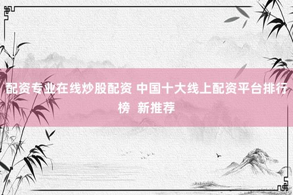 配资专业在线炒股配资 中国十大线上配资平台排行榜  新推荐